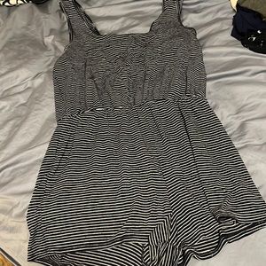 Striped romper
